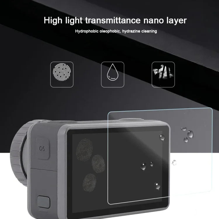Schutzfolie für das vordere und hintere LCD-Display des DJI Osmo Action 3-in-1 Objektivs (HD), für DJI Osmo Action