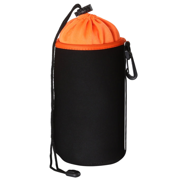 SLR-Kamera-Objektivtasche, Mikro-Einzelobjektivtasche, Objektiv-Innentasche, wasserdichte Schutzhülle mit Samtfutter, Durchmesser: 10 cm, Höhe: 18 cm