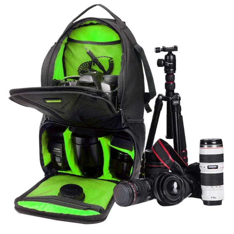 INDEPMAN DL-B016 Tragbare, wasserdichte und kratzfeste Outdoor-Sport-Umhängetasche für Kameras, Smartphones und Tablets (kompatibel mit GoPro, SJCAM, Nikon, Canon, Xiaomi Xiaoyi YI, iPad, Apple, Samsung, Huawei), Größe: 25,5 x 19 x 44 cm