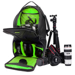 INDEPMAN DL-B016 Tragbare, wasserdichte und kratzfeste Outdoor-Sport-Umhängetasche für Kameras, Smartphones und Tablets (kompatibel mit GoPro, SJCAM, Nikon, Canon, Xiaomi Xiaoyi YI, iPad, Apple, Samsung, Huawei), Größe: 25,5 x 19 x 44 cm