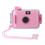 SUC4 5m wasserdichte Retro-Filmkamera Mini Point-and-shoot Kamera für Kinder, Schwarz, Schwarz-Weiß, Dunkelblau, Orange, Pink, Lila, Cyan, Rot, Babyblau, Weiß, Gelb