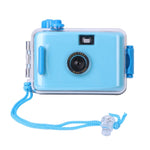 SUC4 5m wasserdichte Retro-Filmkamera Mini Point-and-shoot Kamera für Kinder, Schwarz, Schwarz-Weiß, Dunkelblau, Orange, Pink, Lila, Cyan, Rot, Babyblau, Weiß, Gelb