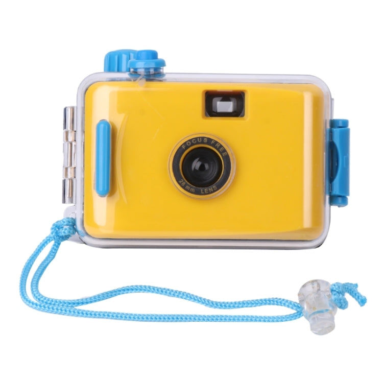 SUC4 5m wasserdichte Retro-Filmkamera Mini Point-and-shoot Kamera für Kinder, Schwarz, Schwarz-Weiß, Dunkelblau, Orange, Pink, Lila, Cyan, Rot, Babyblau, Weiß, Gelb