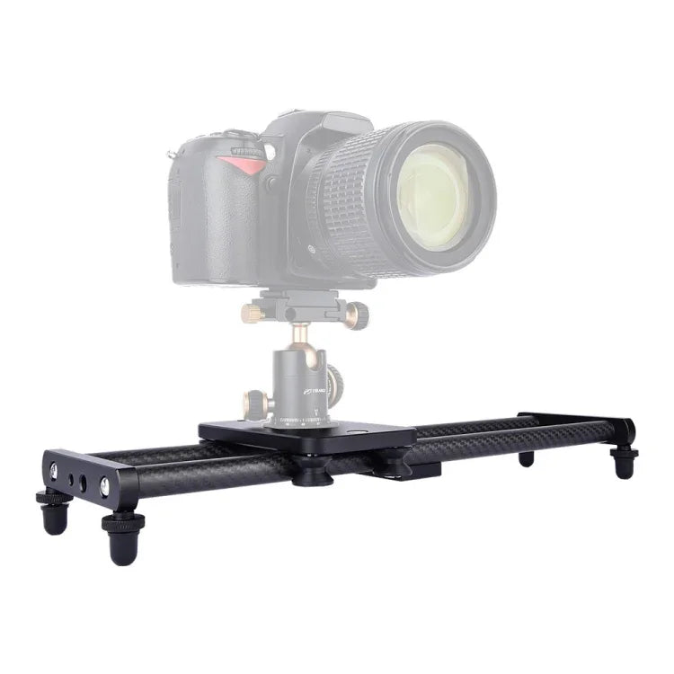YELANGU L40T 40cm Carbonfaser-Gleitschiene für Spiegelreflexkameras / Videokameras, L40T 40cm