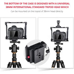 YELANGU C8 YLG0910 Handle Video Camera Cage Stabilizer, YLG0910