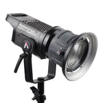 Aputure LS C120D II Studio-Videoleuchte mit hoher Farbwiedergabe (CRI 96), natürlichem Weißlicht (5500 K), COB-Technologie, 2,4-GHz-Funkfernbedienung und Steuereinheit
