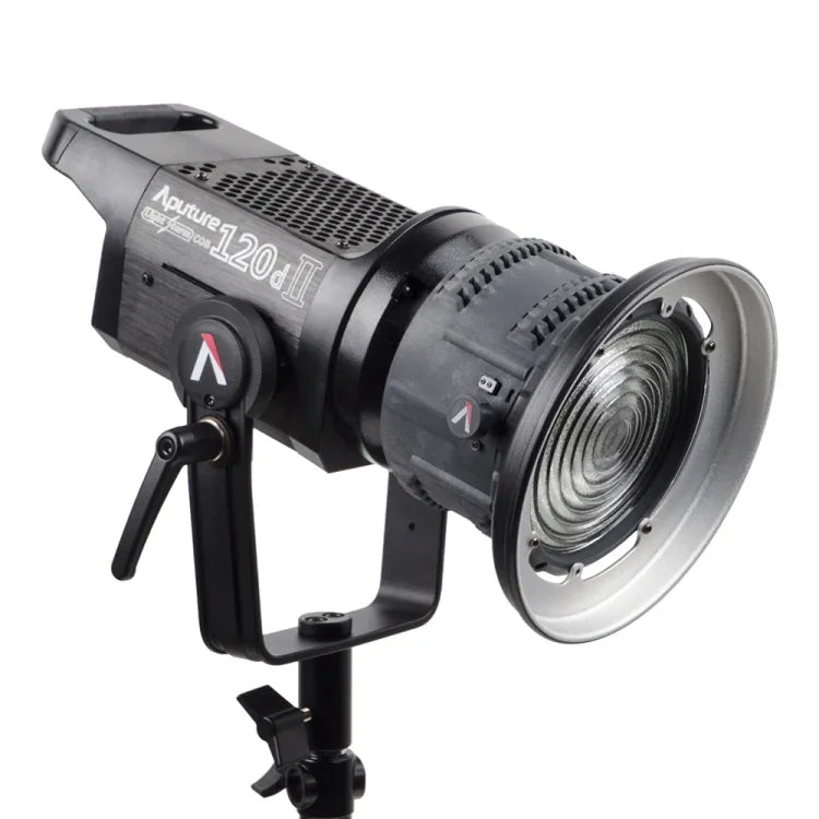 Aputure LS C120D II Studio-Videoleuchte mit hoher Farbwiedergabe (CRI 96), natürlichem Weißlicht (5500 K), COB-Technologie, 2,4-GHz-Funkfernbedienung und Steuereinheit