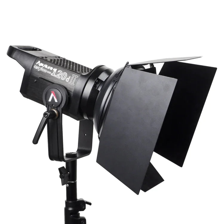 Aputure LS C120D II Studio-Videoleuchte mit hoher Farbwiedergabe (CRI 96), natürlichem Weißlicht (5500 K), COB-Technologie, 2,4-GHz-Funkfernbedienung und Steuereinheit