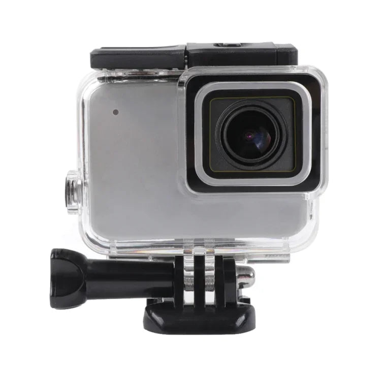 GoPro HERO7 White/Silver Skeleton Gehäuse, seitlich hohle Schutzhülle mit Schnalle, Basishalterung und Schraube, seitlich hohl