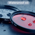 RUIGPRO Professioneller 52-mm-UV-Objektivfilter für GoPro HERO 7/6/5 mit Filteradapterring und Objektivdeckel, UV-Linse