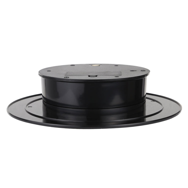25cm 360 Degree Electric Rotating Turntable Display Stand Video Shooting Props Turntable for Photography, Load 3kg, Powered by Battery, 25cm/Powered by Battery(B), 25cm/Powered by Battery(W), 25cm/Powered by Battery(BW)