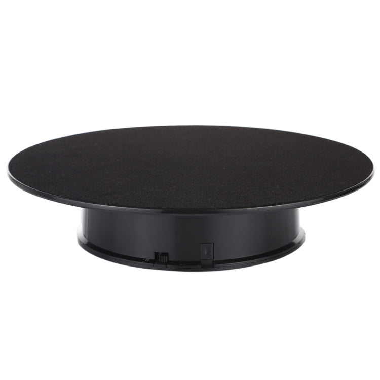 Elektrischer Drehteller, 25 cm, 360° drehbar, für Videoaufnahmen und Fotografie, Tragkraft 3 kg, Akkubetrieb, 25 cm/Akkubetrieben (B), 25 cm/Akkubetrieben (BW), 25 cm/Akkubetrieben (W)