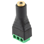 3,5mm Buchse 3-poliger Klemmenblock Stereo Audio Anschluss, 3,5mm Buchse (3-polig)