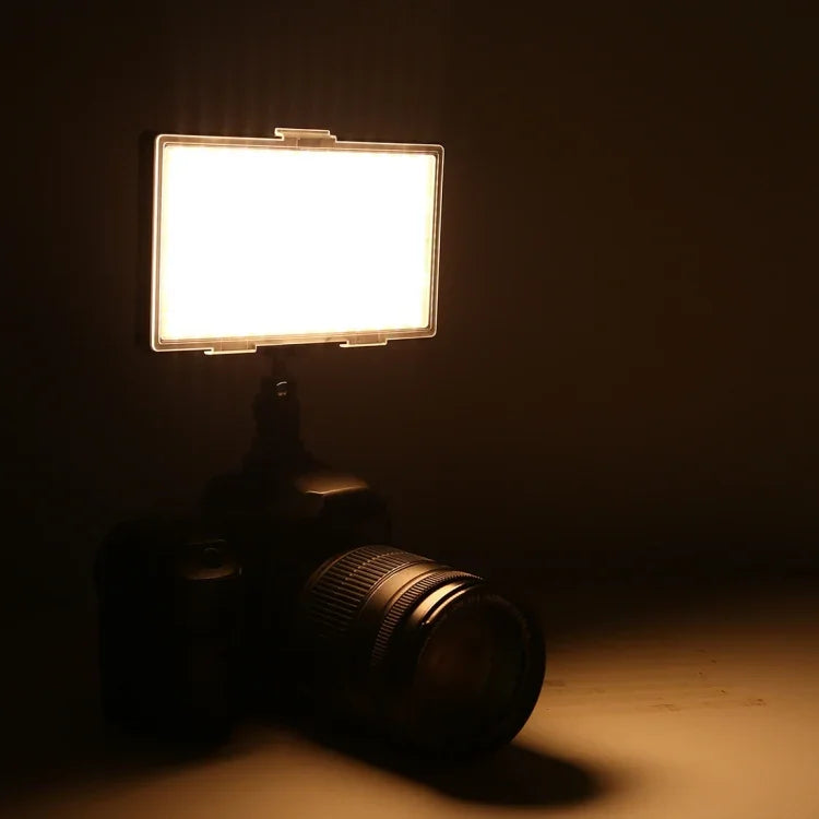 LED01 416 LEDs 3600LM Professional Vlogging Photography Video & Photo Studio Light for Canon / Nikon DSLR Cameras, 416 LED