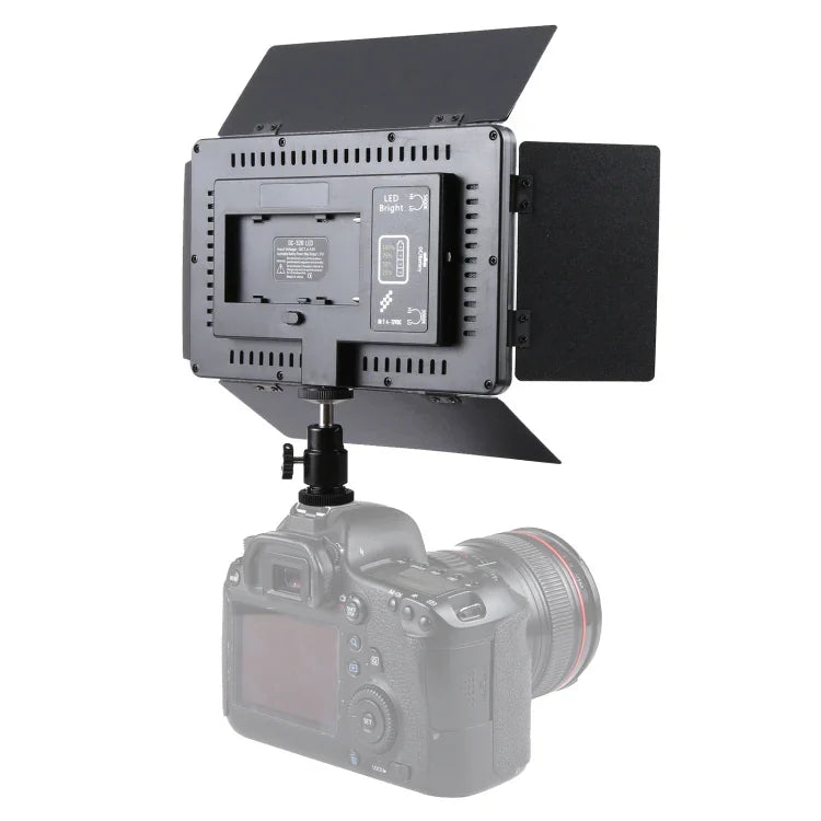 LED01 520 LEDs 4100LM Professionelle Studioleuchte für Vlogging, Fotografie, Video und Fotoaufnahmen für Canon/Nikon DSLR-Kameras, 520 LEDs