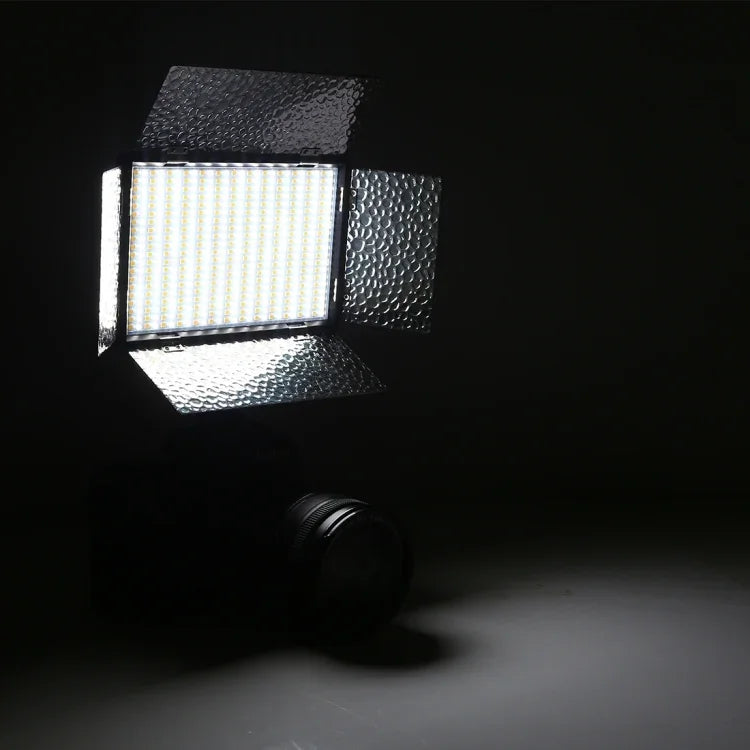 LED01 520 LEDs 4100LM Professionelle Studioleuchte für Vlogging, Fotografie, Video und Fotoaufnahmen für Canon/Nikon DSLR-Kameras, 520 LEDs