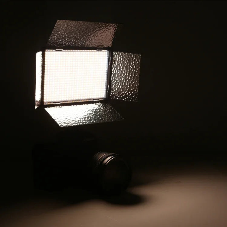 LED01 520 LEDs 4100LM Professionelle Studioleuchte für Vlogging, Fotografie, Video und Fotoaufnahmen für Canon/Nikon DSLR-Kameras, 520 LEDs