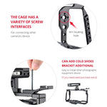 YELANGU C9-A YLG0911A Griff-Videokamerakäfig-Stabilisator für DJI BMPCC 4K, C9-A
