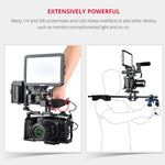 YELANGU C9-A YLG0911A Griff-Videokamerakäfig-Stabilisator für DJI BMPCC 4K, C9-A