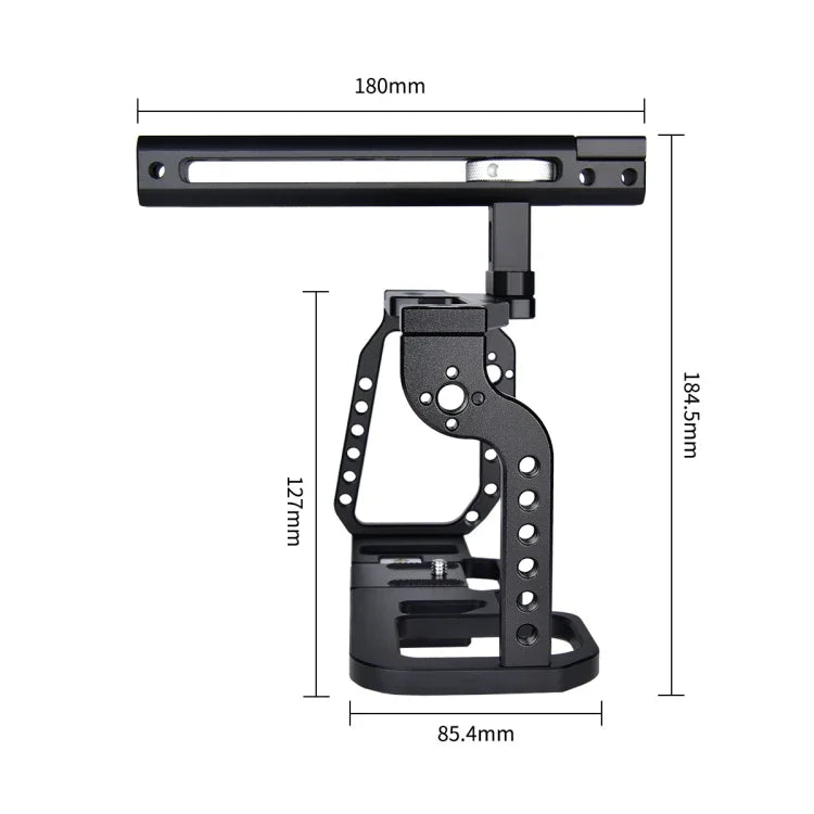 YELANGU C9-A YLG0911A Griff-Videokamerakäfig-Stabilisator für DJI BMPCC 4K, C9-A