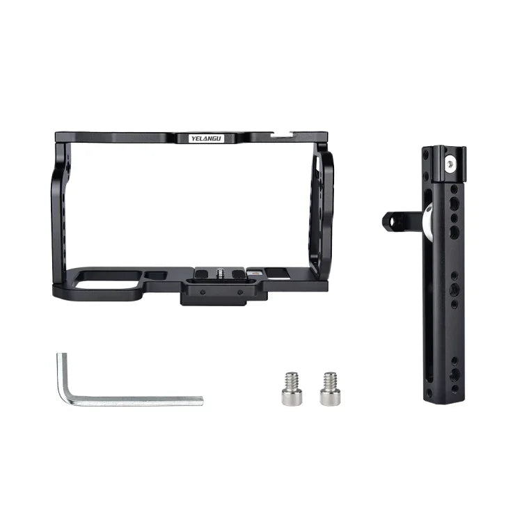 YELANGU C9-A YLG0911A Griff-Videokamerakäfig-Stabilisator für DJI BMPCC 4K, C9-A