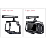 YELANGU C9-A YLG0911A Griff-Videokamerakäfig-Stabilisator für DJI BMPCC 4K, C9-A
