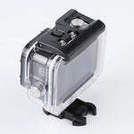 Schutzhülle mit 45 m wasserdichtem Gehäuse, Schnalle, Basishalterung und Schraube für GoPro HERO8 Black