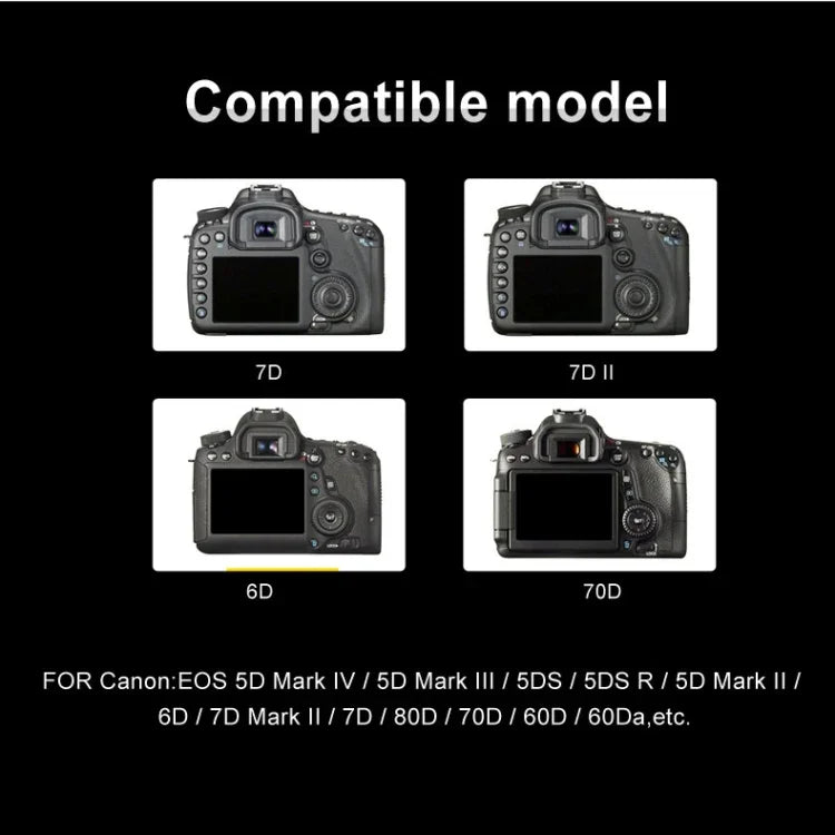 LP-E6 Digitalkamera-SLR-Akkuladegerät mit digitalem LCD-Display für Canon-Serie, LP-E6