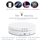 13,8 cm USB-Ladefunktion, intelligenter 360°-Drehteller, Displayständer, Video- und Fotozubehör, Tragkraft 3 kg