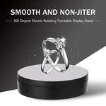 13,8 cm USB-Ladefunktion, intelligenter 360°-Drehteller, Displayständer, Video- und Fotozubehör, Tragkraft 3 kg