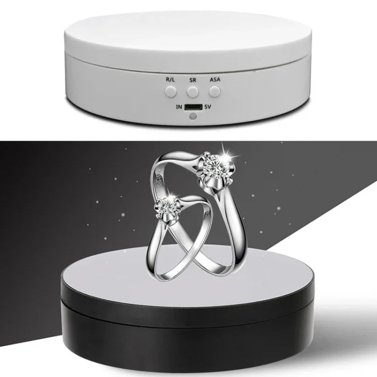 13,8 cm USB-Ladefunktion, intelligenter 360°-Drehteller, Displayständer, Video- und Fotozubehör, Tragkraft 3 kg