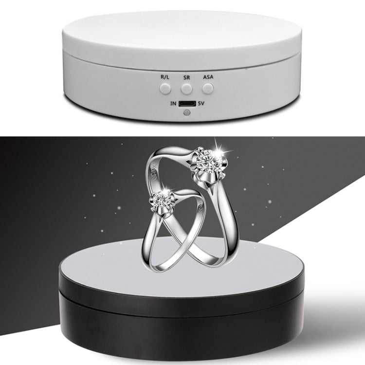 13,8 cm USB-Ladefunktion, intelligenter 360°-Drehteller, Displayständer, Video- und Fotozubehör, Tragkraft 3 kg