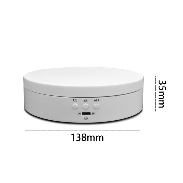13,8 cm USB-Ladefunktion, intelligenter 360°-Drehteller, Displayständer, Video- und Fotozubehör, Tragkraft 3 kg