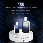 13,8 cm USB-Ladefunktion, intelligenter 360°-Drehteller, Displayständer, Video- und Fotozubehör, Tragkraft 3 kg
