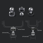 PGYTECH 360 Degree Adjustment Magic Arm Bracket Mount for SLR Camera