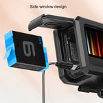 Schutzhülle mit ABS-Kunststoffrahmen für GoPro HERO10 Black / HERO9 Black, inklusive Schnalle und Schraube