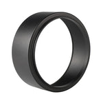 86-mm-Gewinde-Gegenlichtblende aus Vollmetall mit geradem Rohr für mittlere Teleobjektive, 86 mm x 86 mm x 40 mm