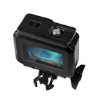 50 m wasserdichtes Gehäuse mit Schnallenhalterung und Schraube für GoPro HERO10 Black / HERO9 Black, 50 m wasserdichtes Gehäuse