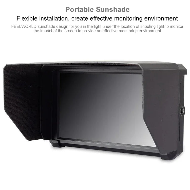 FEELWORLD F6 1920x1080 5.5 inch IPS Screen HDMI 4K Camera Field Monitor, F6