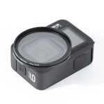 RUIGPRO Professioneller 52-mm-UV-Objektivfilter für GoPro HERO10 Black / HERO9 Black mit Filteradapterring und Objektivdeckel