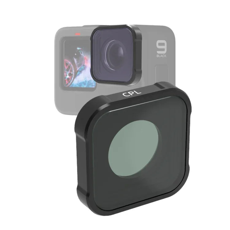 JSR KB Serie CPL Objektivfilter für GoPro HERO13 Black /12 Black /11 Black /10 Black /9 Black, CPL