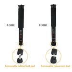 BEXIN P308C Portable Travel Outdoor DSLR Camera Aluminum Alloy Monopod Holder, P308C