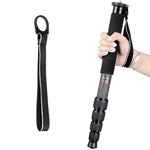 BEXIN MCS285 Tragbarer Reise-Outdoor-DSLR-Kamera-Einbeinstativhalter aus Kohlefaser, MCS285
