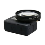 Professioneller 52-mm-10x-Makro-Objektiv-Nahaufnahmefilter für GoPro HERO5 Sport Action-Kamera