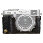 Halbtasche aus PU-Leder mit 1/4-Zoll-Gewinde für FUJIFILM X100V