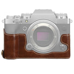 Halbtasche aus PU-Leder mit 1/4-Zoll-Gewinde für FUJIFILM X-T4