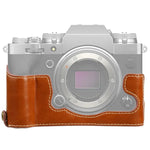 Halbtasche aus PU-Leder mit 1/4-Zoll-Gewinde für FUJIFILM X-T4