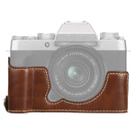 Halbtasche aus PU-Leder mit 1/4-Zoll-Gewinde für FUJIFILM XT200
