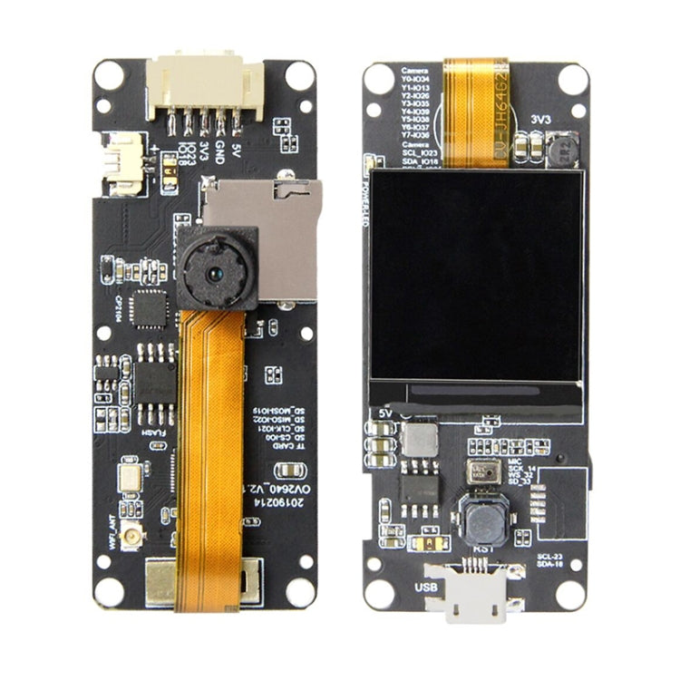 TTGO OV2640 Standard Extended Single Lens Kameramodul für T-Camera Plus ESP32-DOWDQ6 8MB SPRAM, Standard Extended Single Lens