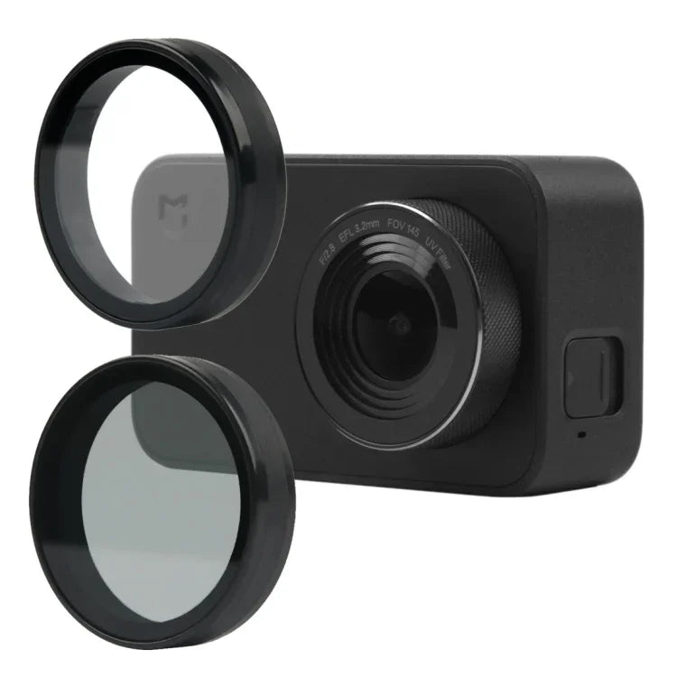 Für Xiaomi Mijia Small Camera 38mm UV-Schutz + ND-Dimmer-Objektivfilter, ND + UV-Filter
